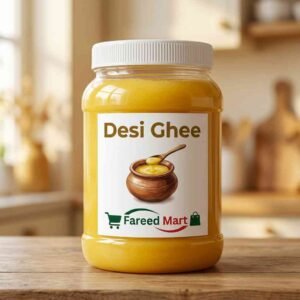Pure Desi Ghee in plastic jar by Fareed Mart